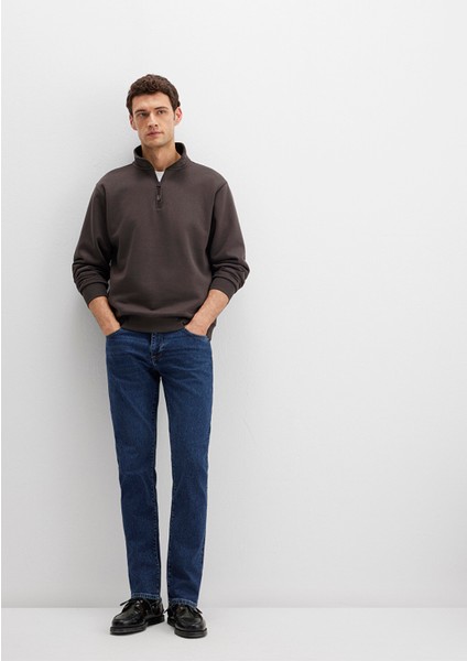 Milan Street Koyu Mavi Denim Jean Pantolon 0081088524