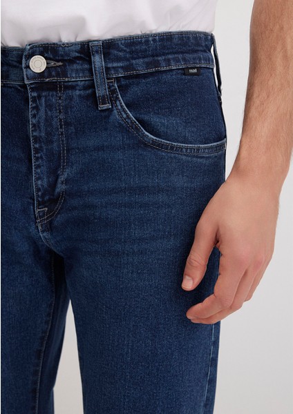 Milan Street Koyu Mavi Denim Jean Pantolon 0081088524