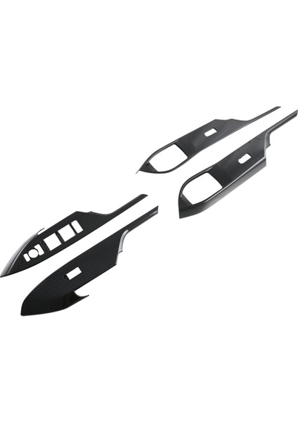 Toyota Veloz 2022-2024 Karbon Fiber Araç Cam Kaldırma Anahtarı Düğme Paneli Kapağı Döşeme Iç Aksesuarları (Yurt Dışından)