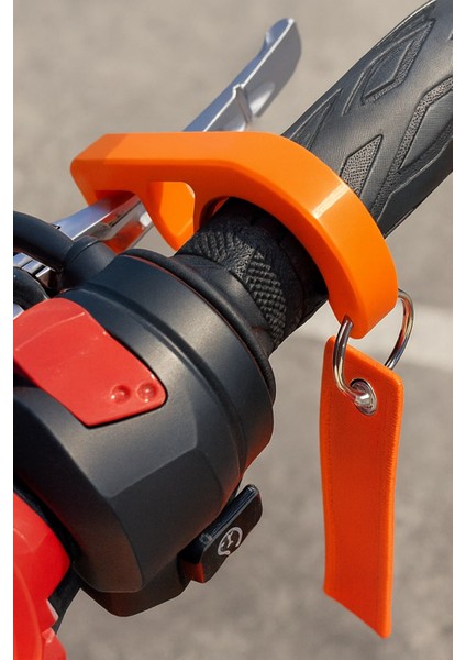 Motosiklet Gidon El Freni Manet Kilidi Aparatı