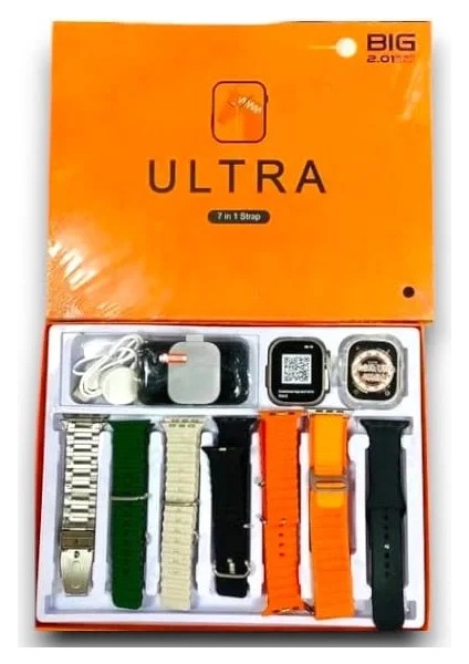 Watch 8 Ultra 7 Kordonlu Akıllı Saat fırsatları