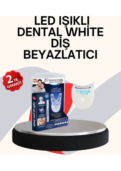 Beyazlatma Kalemli LED Diş Parlatma Seti