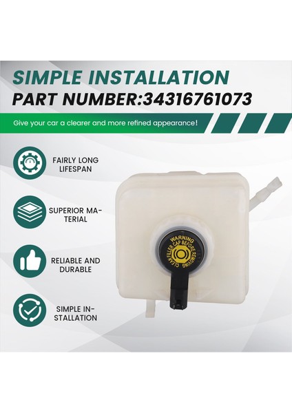 34316761073 Bmw Için Fren Ana Silindir Genişleme Tankı E60 520I 523I 525I 528I 530I 540I 545I E64 630I 645I 650I (Yurt Dışından) fırsatları