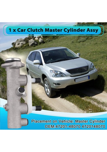 Araba Debriyaj Ana Silindir Assy 47201-48070 4720148070 Toyota Lexus RX300 1998-2003 Debriyaj Fren Pompası (Yurt Dışından) indirimleri