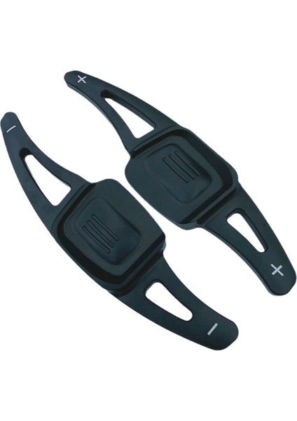 2018 2019 Için 2020 2021 Volkswagen Golf Touareg cc Direksiyon Simidi Dönüşüm Vardiya Kürekleri Uzun Siyah (Yurt Dışından)