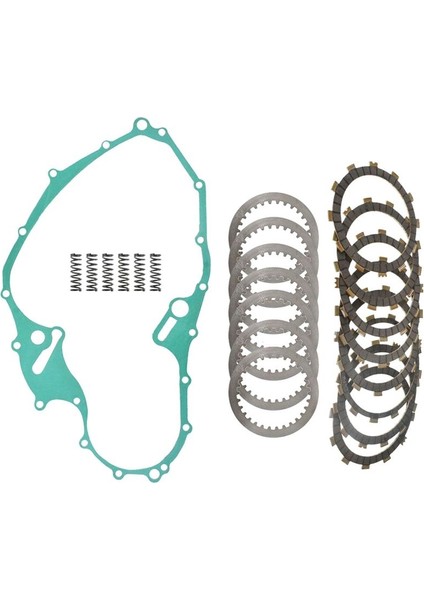 06-18 Yamaha Raptor 700 700R Debriyaj Kiti Fiber Sürtünme Diskleri+Springs+Conta 5TG-16331-00-00 4X7-16325-00-00 (Yurt Dışından) fiyatları