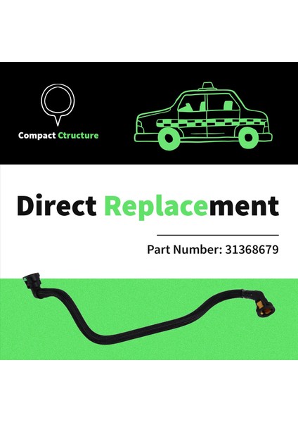 31368679 Şanzıman Radyatör Yağ Boru Dalga Kutusu Yağ Borusu Volvo S60 S80L XC70 XC60 V60 V70 (Yurt Dışından) indirimleri