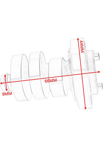 Yamaha NMAX155 Motosiklet Motor Eksantrik Mili Aksesuarları (Yurt Dışından)