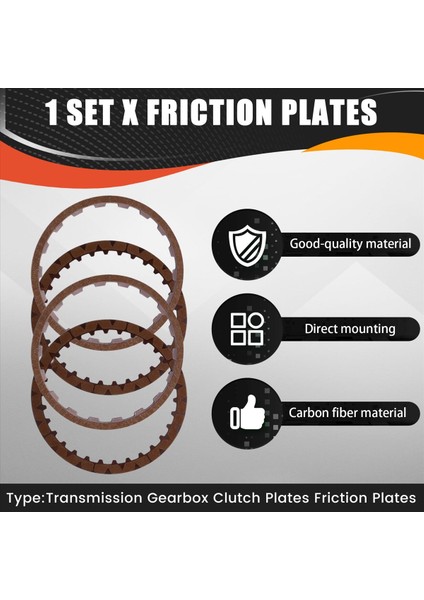 JF414E Araç Otomatik Şanzıman Şanzıman Debriyaj Plakaları Suzuki Için Sürtünme Plakaları (Yurt Dışından) fırsatları