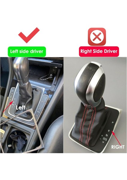 Siyah Sol Sürücü El Otomatik Dsg Dişli Vites Düğmesi Kolu Çerçeve Braketi Golf 7 7 5 Golf R 5GG713203A (Yurt Dışından) fiyatları