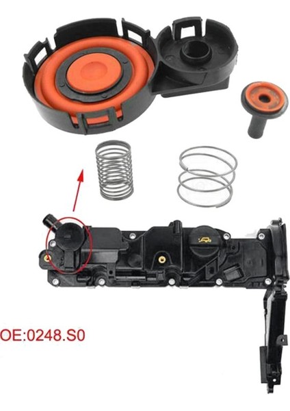 0248 S0 Peugeot Citroen Psa Volvo Ford 1 6hdı 8V 9688939180 31330192 1685815 Için Yeni Pcv Valf Kapağı (Yurt Dışından) fiyatları