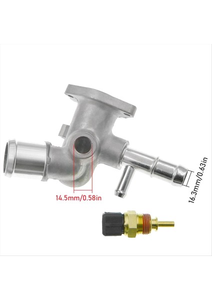 Yeni Termostat Konutu 25620-2B003 25600-2B003 Hyundai Accent Avante Elantra Solaris I20 I30 Kia Rio Soul (Yurt Dışından) modelleri