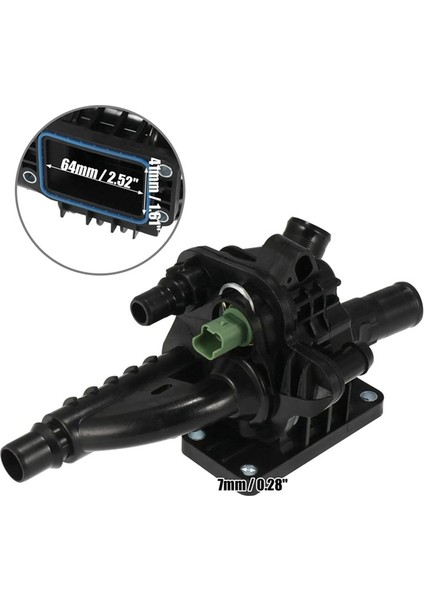 Araç Aksesuar Parçaları Yeni Motor Soğutucu Termostat Muhafazası 9684588980 Citroen C3 C4 C5 Peugeot 207 208 308 508 (Yurt Dışından) fiyatları