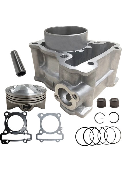 Motor Silindir Kiti Piston Halka Conta Seti 63MM Büyük Delik Yarışı Yamaha Için NMAX155 Aerox Tricity R15 Nvx 155CC Ila 183CC (Yurt Dışından)