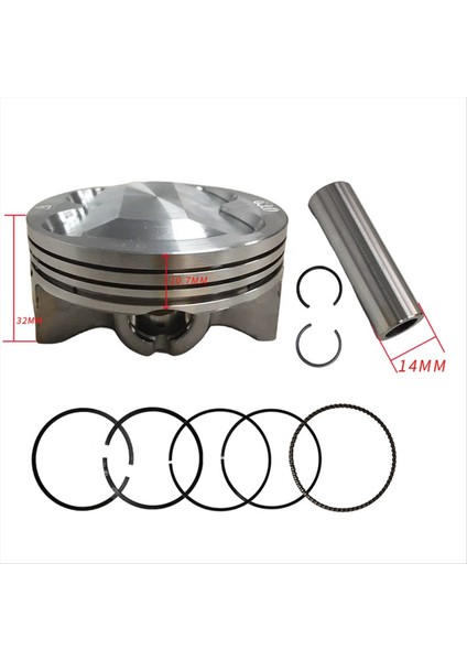 Motor Silindir Kiti Piston Halka Conta Seti 63MM Büyük Delik Yarışı Yamaha Için NMAX155 Aerox Tricity R15 Nvx 155CC Ila 183CC (Yurt Dışından) indirimleri