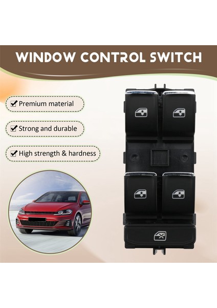 Vw Golf 7 Tiguan Passat Lhd Için Araç Cam Kontrol Anahtarı Cam Kaldırma Düğmesi 5G0959857C (Yurt Dışından) fırsatları