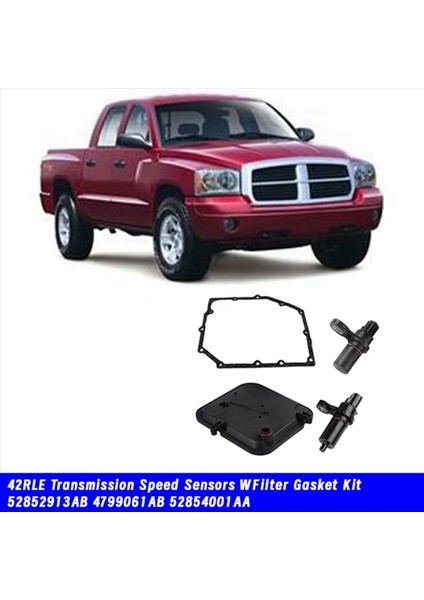 42RLE Şanzıman Hız Sensörleri W/filtre Conta Kiti 52852913AB 4799061AB 52854001AA Jeep Dodge Ram Chrysler 2003+ (Yurt Dışından) fiyatları
