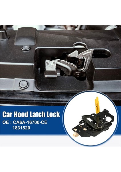 Ford Fiesta 08-12 1831520 Için CA6A-16700-CE Hood Lock Hood Mandallı Motor Malzemeleri (Yurt Dışından) fiyatları