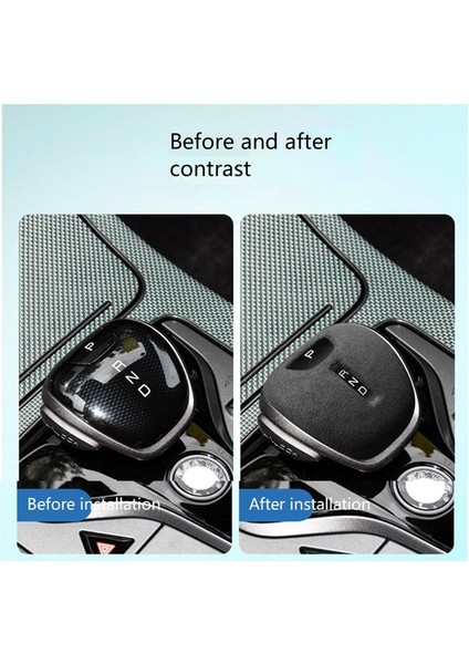 Byd Han Gear Shifter Case Için Süet Deri Dişli Düğüm Koruyucu Kapak Iç Modifikasyon Kraliyet Mavisi (Yurt Dışından) fırsatları