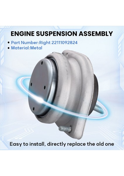 Bmw E38 E39 750I 7 5ı 535I Motor Montaj Montajı Için Motor Montaj Montajı Sağ 22111092824 (Yurt Dışından) fırsatları