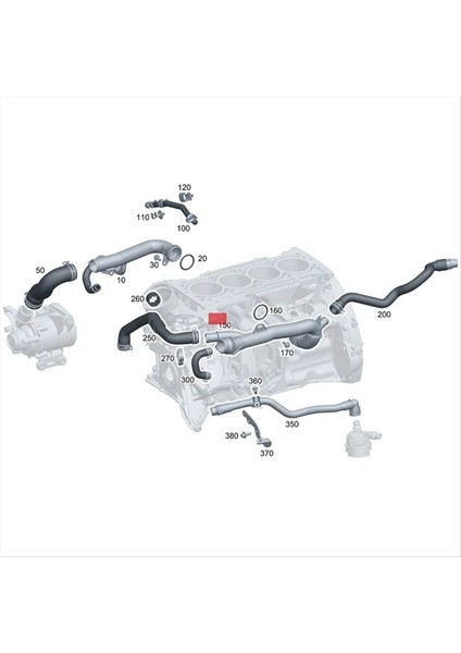 2642008600 A2642008600 Motor Termostat Soğutucu Tüpü Sabit Sıcaklık Soğutma Tüpü Mercedes-Benz Için Otomotiv (Yurt Dışından) indirimleri