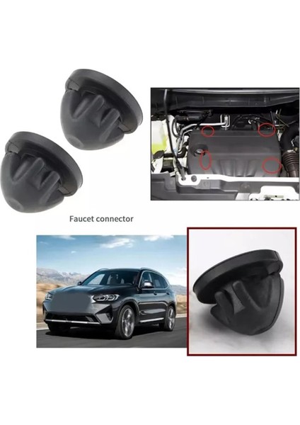 4pcs Motor Kapağı Döşeme Kauçuk Montaj Grommet Bush Bump Stop 11127614138 Bmw 1-8 Serisi X4 X5 X6 X7 Motor Aksesuarları (Yurt Dışından)