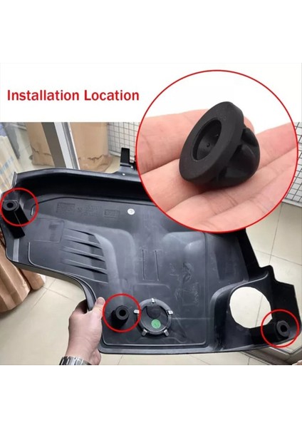 4pcs Motor Kapağı Döşeme Kauçuk Montaj Grommet Bush Bump Stop 11127614138 Bmw 1-8 Serisi X4 X5 X6 X7 Motor Aksesuarları (Yurt Dışından) fiyatları