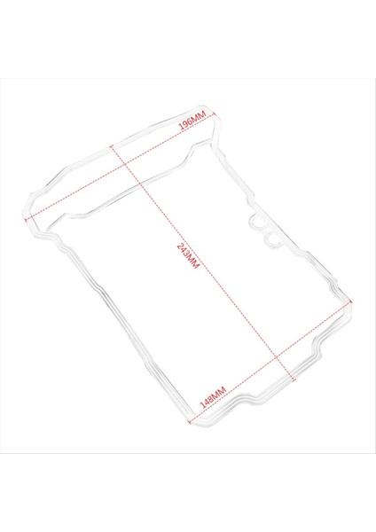 Motosiklet Arka Silindir Kafa Conta Vanası Ducati Streetfighter Multistrada V4 V4S Için Kauçuk Conta Contası (Yurt Dışından) fiyatları