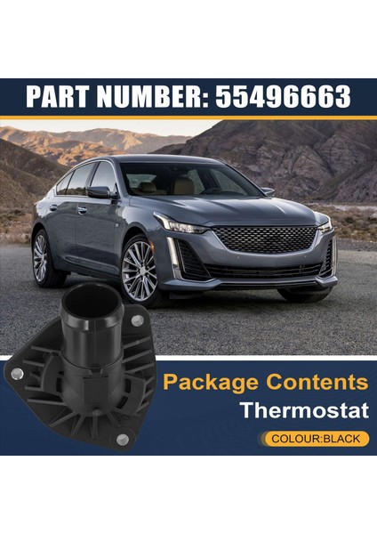 Araba Soğutma Sistemi Chevrolet Cadillac Buick Için Termostat 55496663 Yeni Li Araç Aksesuarları (Yurt Dışından) fırsatları