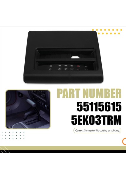 Jeep Cherokee Xj 1997-2001 Otomatik Konsol Otomatik Şanzıman Vardiya Göstergesi Çerçeve Trim 55115615 5EK03TRM (Yurt Dışından) indirimleri
