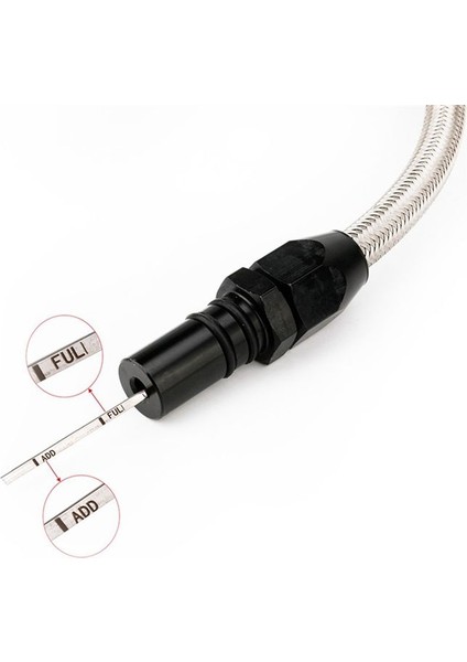 Chevrolet Universal Petrol Dip Çubuğu Şanzıman Yağ Dip Çubuğu Için Uygun 530MM Yağ Dipstick Kırmızı (Yurt Dışından) modelleri