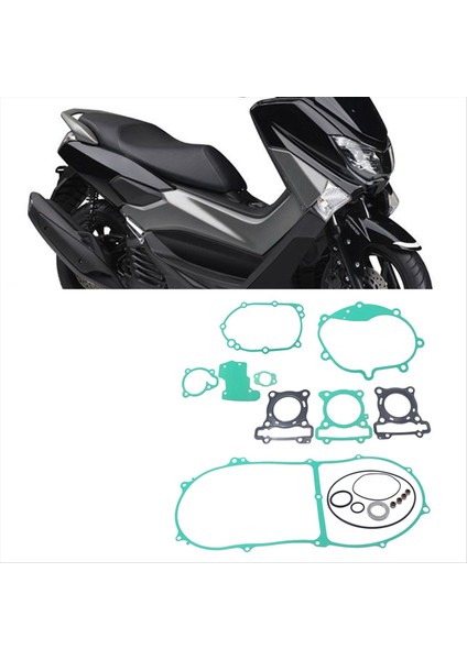 Motosiklet Motor Silindir Kafa Contaları Şanzıman Krank Kordalı Yağ Deposu Tan Conta Yamaha NMAX155 (Yurt Dışından) fırsatları