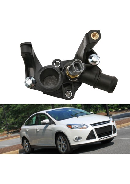 2pcs 7M5G-8K556-AC Soğutma Sistemi Ford Fiesta Focus Için Termostat Muhafazası 2012-2016 (Yurt Dışından) fiyatları