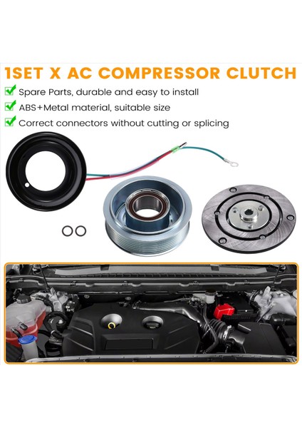 38900-RZA-004 Honda Cr-V 2007-2011 926-155 Için A/c Ac Kompresör Debriyajı (Yurt Dışından) indirimleri