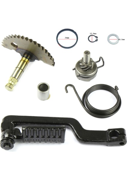 Gy6 49CC 50CC 80CC 100CC Scooter Başlangıç Mili Gy6 80CC 139QMB (Yurt Dışından)