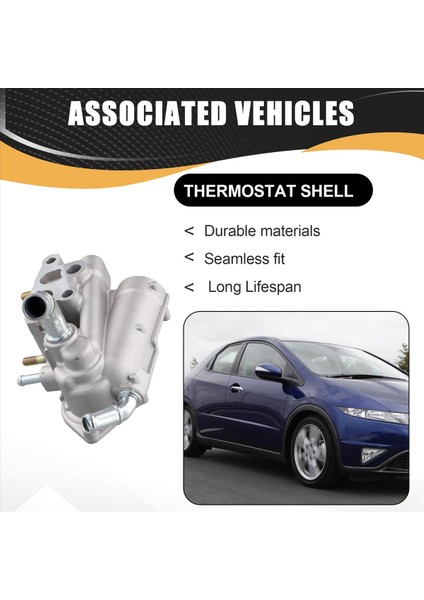 Araba Soğutucu Termostat Kılıf Konutu Honda Civic Için Uygun 1 8l 2006-2011 19320-RNA-A50 (Yurt Dışından) fırsatları