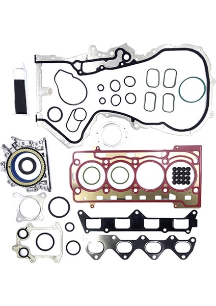 03C103383AH 03C109287G Revizyon Silindir Contası Conta Kiti Vw Audi 1 4t Tfsı EA111 Turbo Motor 03610317B 03C103383AE (Yurt Dışından)
