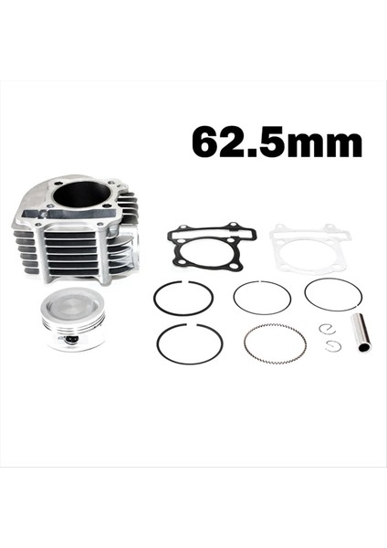 62 5mm Motosiklet Motor Namlu Piston Conta Gy6 200CC Scooter Dörtlü Bike Buggy Için (Yurt Dışından) fırsatları