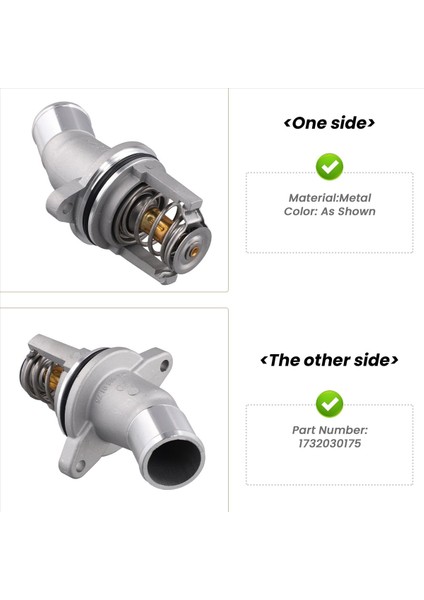 1732030175 Ssangyong Tivoli Için Yeni Termostat Assy X100 2015-ONW 1 6l Petrol (Yurt Dışından) fırsatları