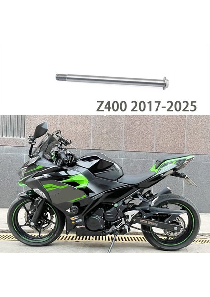 Kawasaki NINJA400 Z400 2017-2025 Için Motosiklet Ön Tekerlek Aksı Ön Tekerlek Jant Orta Aks Yedek Yedek Parçalar (Yurt Dışından) fiyatları