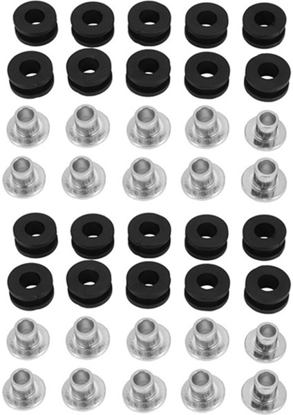 Kawasaki Fairings Için Suzuki Için Yamaha Için Honda Için 20PCS Motosiklet Kauçuk Gromları (Yurt Dışından)