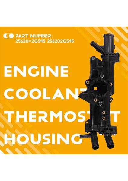 25620-2G545 Otomobil Motoru Soğutucu Termostat Hyundai Için Termostat Muhafazası Kia Optima Sportage 2012-2016 256202G545 (Yurt Dışından) fırsatları