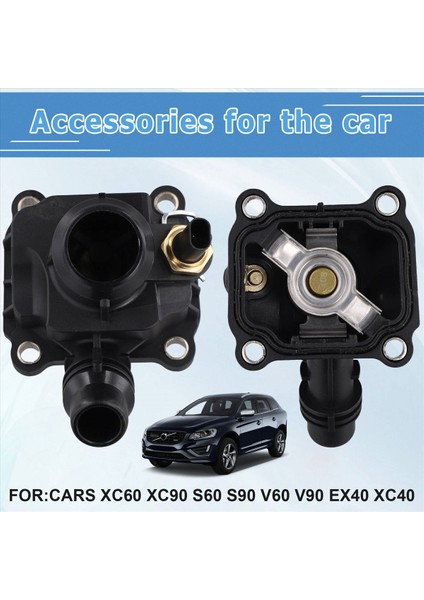 Soğutucu Termostat Muhafazası Volvo XC60 XC90 S60 S90 V60 V90 EX40 XC40 Termostat Montajı Için 32263962 (Yurt Dışından) fırsatları
