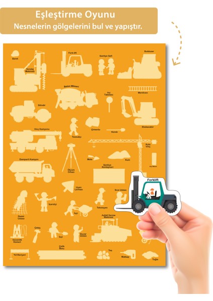 Tükenmeyen Jöle Sticker Kitabı - İnşaat indirimleri