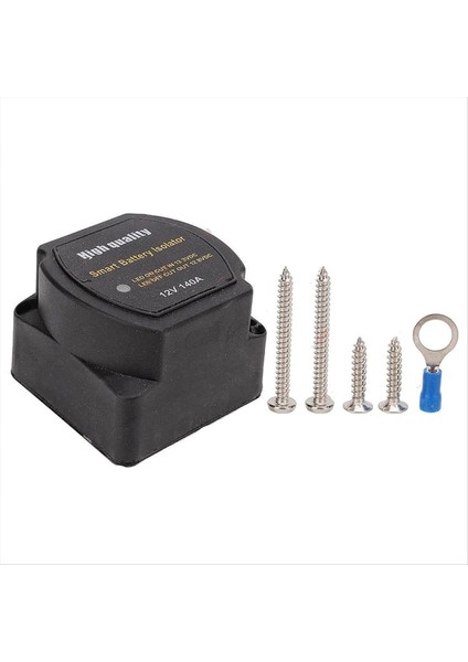12V 140AMP Çift Pil Izolatörü Vsr Hassas Röle ve Kablo Kablosu Kiti Çift Pil Deniz Otomobil Için Otomatik Şarj Cihazı (Yurt Dışından) fırsatları