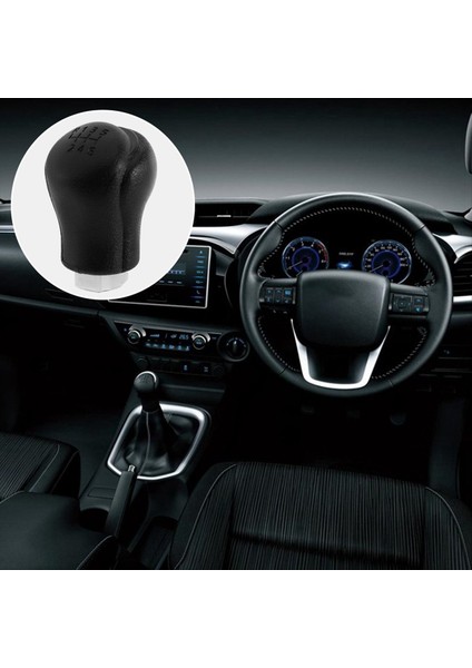 2pcs Araba Manuel Deri Dişli Vardiya Düğmesi Dişli Hentbol Kolu Için Toyota Hilux Revo 6 Hız (Yurt Dışından) indirimleri