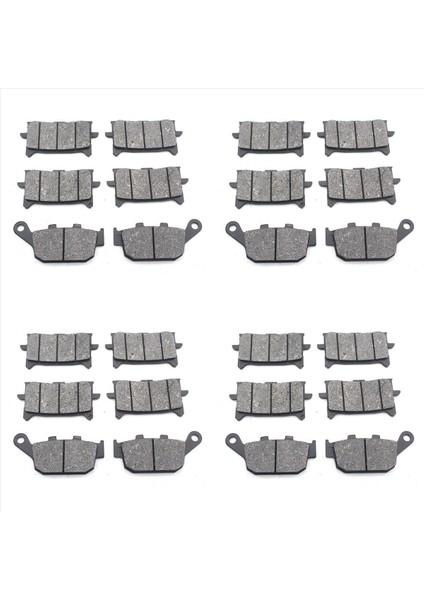 Honda Xadv 750 X-Adv ADV750 2017-2021 CBR650R CB650R 2019-2021 Için 4x Motosiklet Ön ve Arka Fren Yoldaşları (Yurt Dışından)