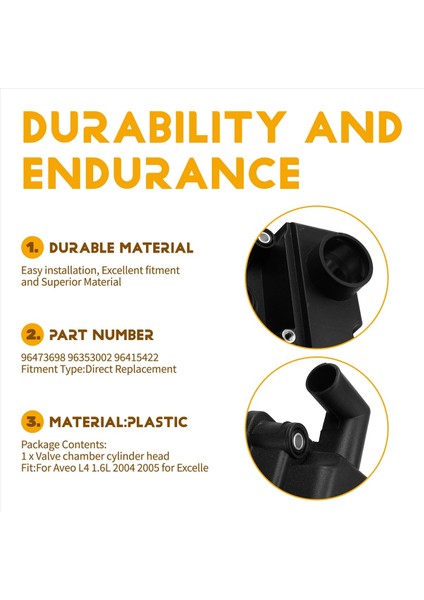 96473698 Motor Valve Oda Silindir Kafası Chevrolet Aveo Için L4 1 6l 04-05 Buick Excelle 96353002 96415422 (Yurt Dışından) indirimleri