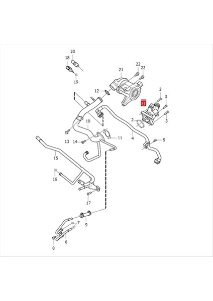 Araç Termostat Mühürmül Motor Soğutucu Termostat Kabuğu 31293739 31319493 Volvo S60 V60 XC60 (Yurt Dışından) modelleri