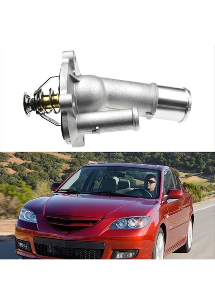 Mazda Için Alüminyum Motor Termostat Gövde Su Borusu 3 5 Mx-5 Ford Focus Lfde LF70-15-170 LF7015170 (Yurt Dışından) fiyatları